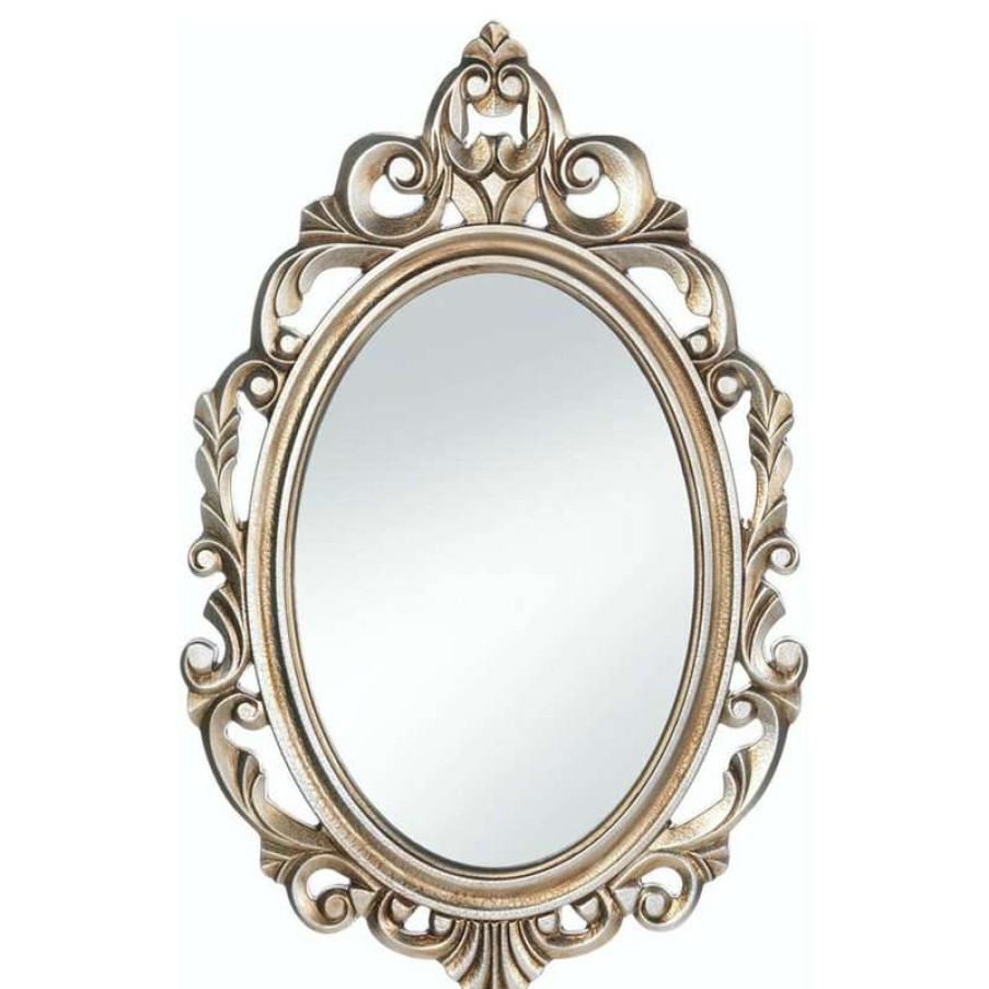 Mirrors * | Brand New Accent Plus Gold Royal Crown Wall Mirror