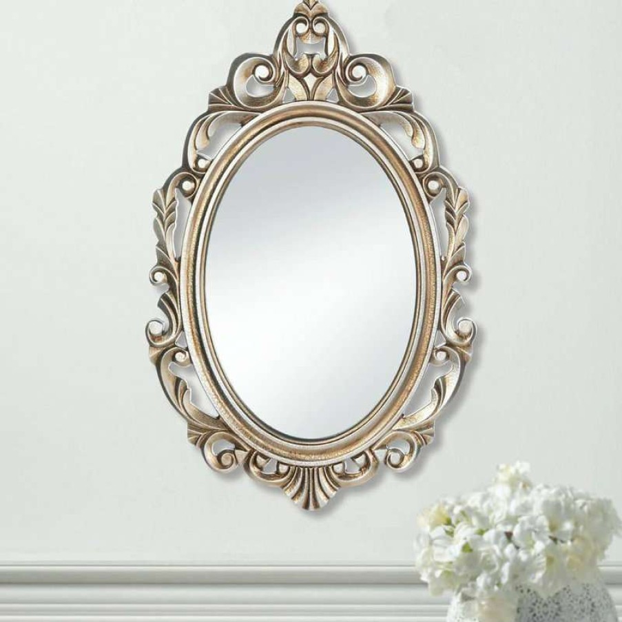 Mirrors * | Brand New Accent Plus Gold Royal Crown Wall Mirror