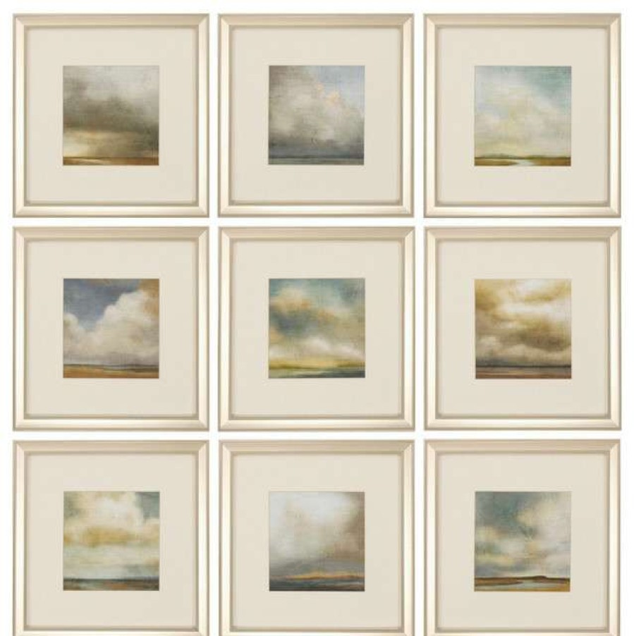 Wall Decor * | Wholesale Propac Images Atmosphere Print, Set Of 9