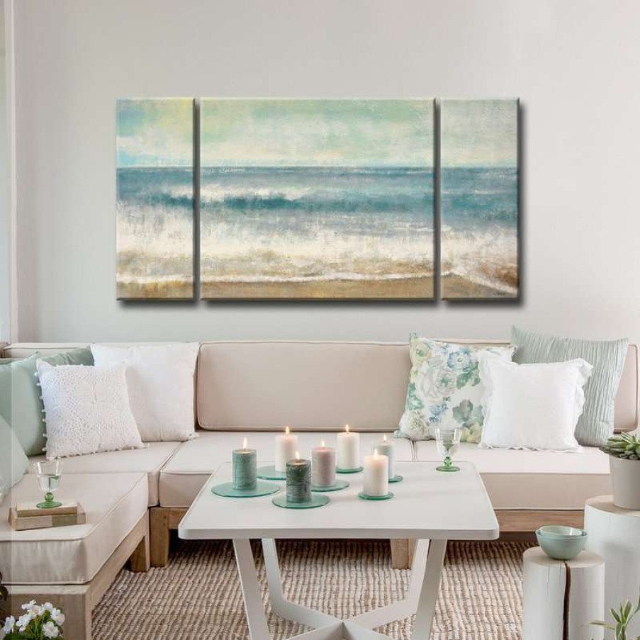 Wall Decor * | Best Reviews Of Ready2Hangart, Inc. Ready2Hangart 'Beach Memories' By Normanyatt Jr. Wrapped Art