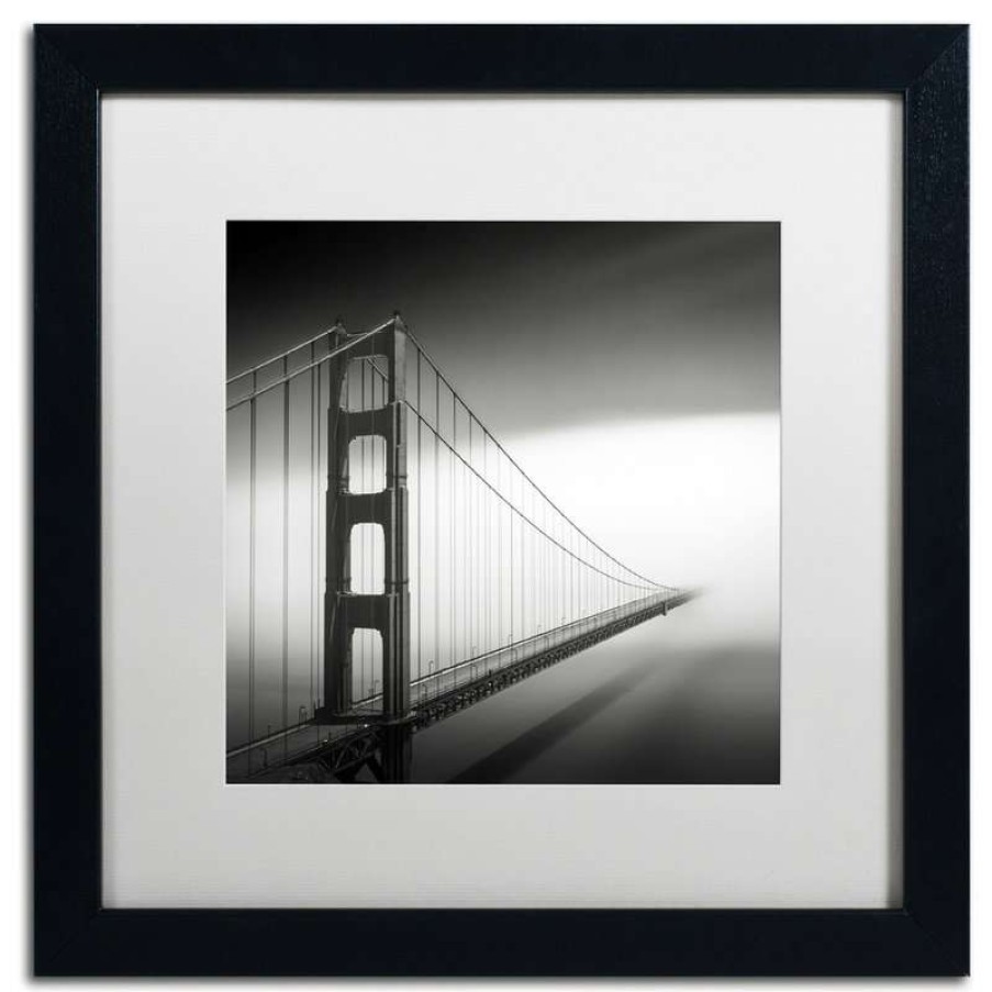 Wall Decor * | New Trademark Fine Art 'Into The Mystic' Matted Framed Canvas Art By Dave Macvicar