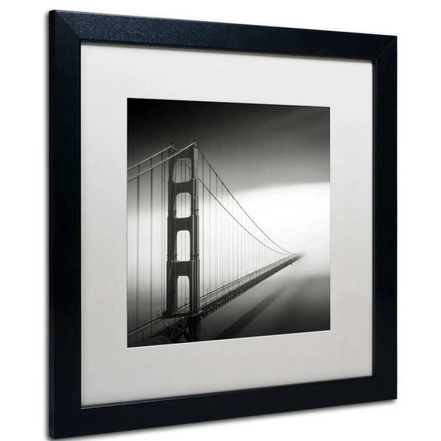 Wall Decor * | New Trademark Fine Art 'Into The Mystic' Matted Framed Canvas Art By Dave Macvicar