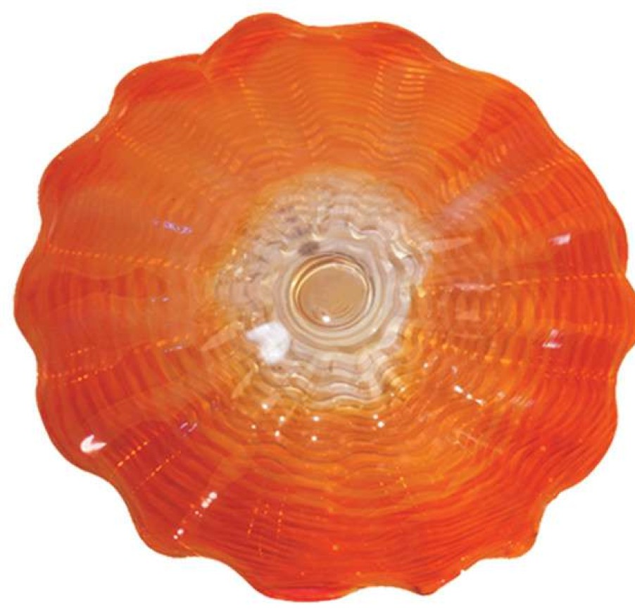 Wall Decor * | Promo Dale Tiffany Titian Hand Blown Art Glass Wall Decor, 12 D