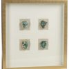 Wall Decor * | Deals Zodax Gold Framed Emerald Crystal Wall Decor