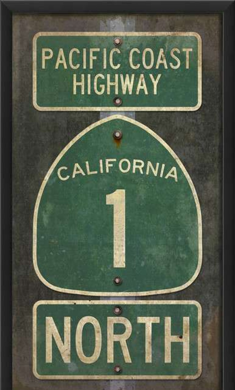 Wall Decor * | Best Pirce The Artwork Factory Pacific Coast Highway Print