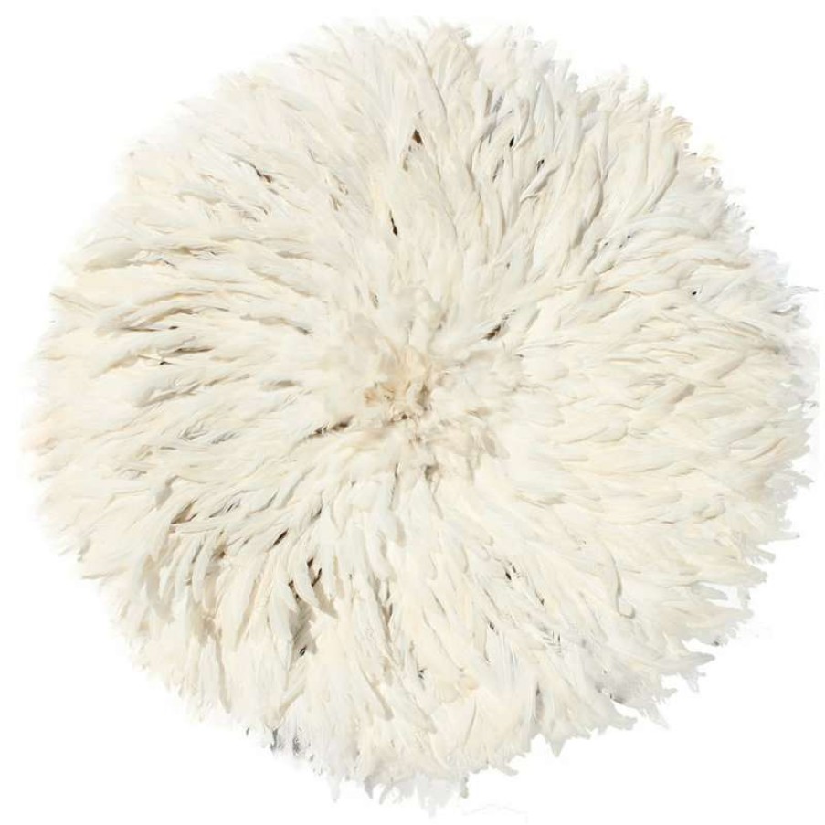 Wall Decor * | Brand New Accent Touch Xlarge White Ivory Juju Hat