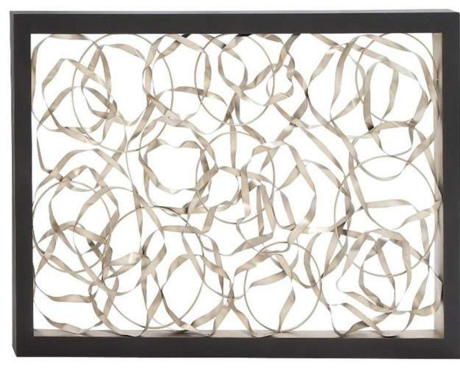 Wall Decor * | Discount Benzara, Woodland Imprts, The Urban Port Traditional Style The Impressive Metal Wall Decor Home Decor 50270