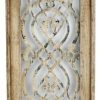 Wall Decor * | Brand New Mexican Imports Architectural Window- Wall Decor-Braga, Antique White