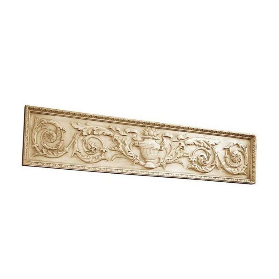 Wall Decor * | Coupon Design Toscano Horizontal San Galgano Wall Pediment