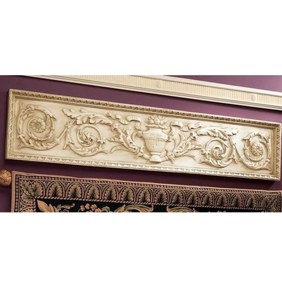 Wall Decor * | Coupon Design Toscano Horizontal San Galgano Wall Pediment