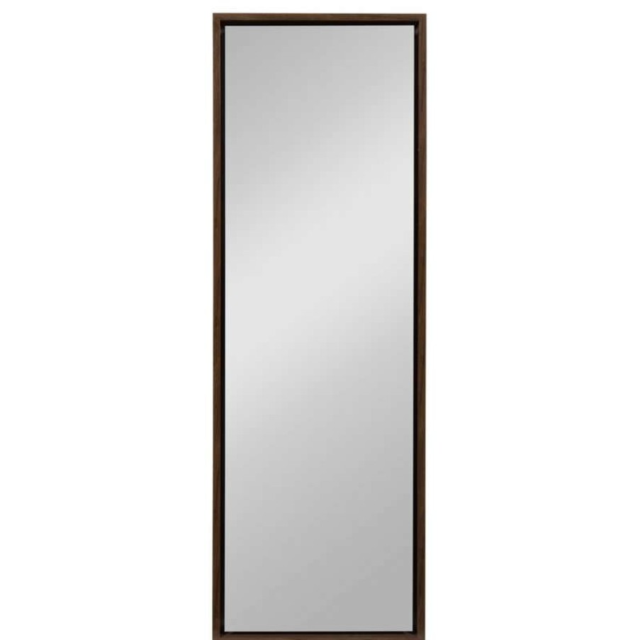 Mirrors * | Best Deal Uniek Evans Framed Full Body Wall Panel Mirror, Walnut Brown