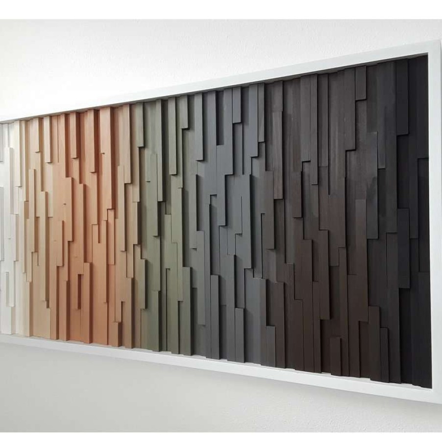 Wall Decor * | Cheapest Shari Butalla, Llc Modern Wood Wall Art Home Decor