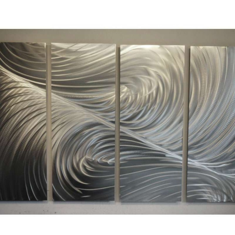 Wall Decor * | Top 10 Miles Shay Metal Art Metal Art Wall Art Decor Abstract Contemporary Modern Sculpture- Echo 36 63