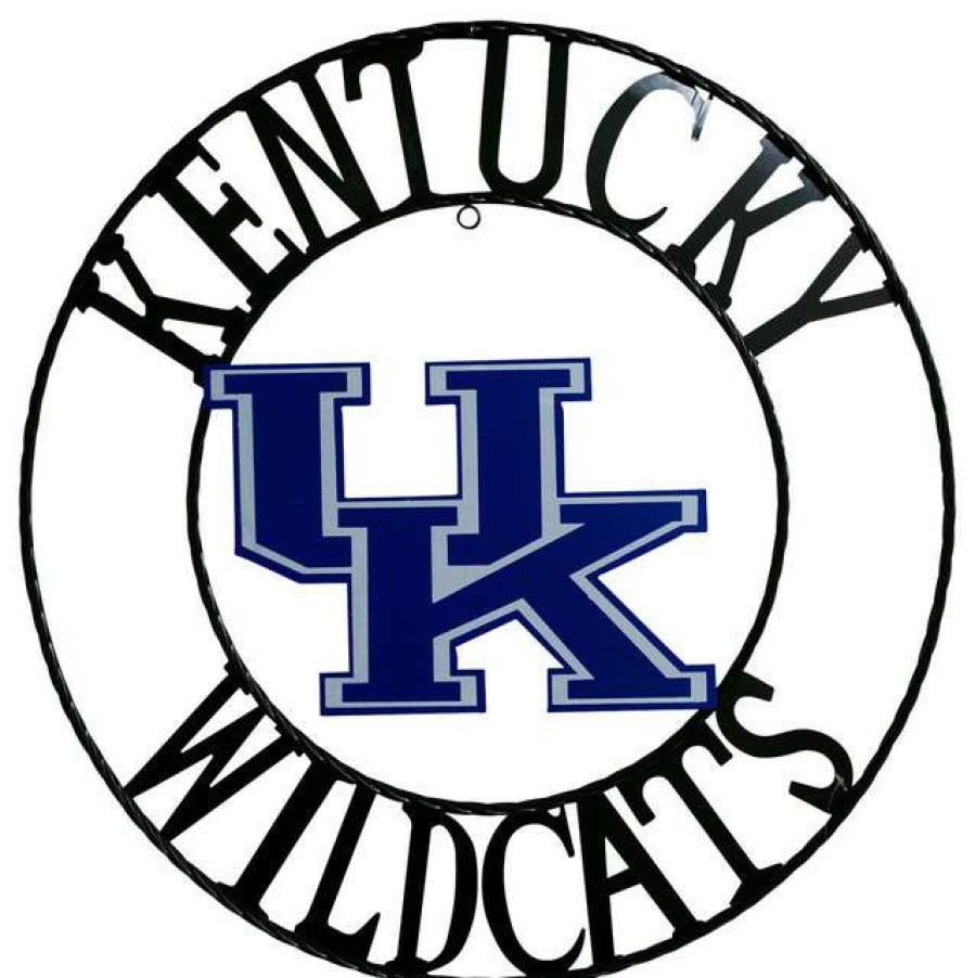 Wall Decor * | Flash Sale Lrt Sales Llc Kentucky Wildcats Wrought Iron Wall Decor, 18