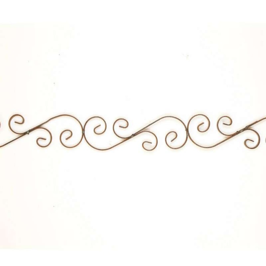 Wall Decor * | Coupon Mexican Imports Iron Wall Scroll, Small