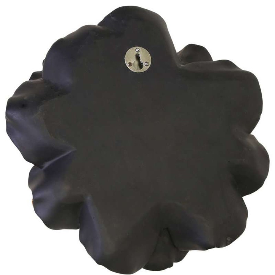 Wall Decor * | Promo Sagebrook Home Black Wall Flower, Sculpture 10