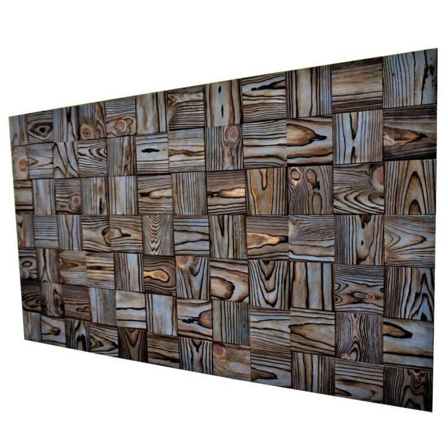 Wall Decor * | Budget Mulleresigns Wood Wall Art, Reclaimed Wood