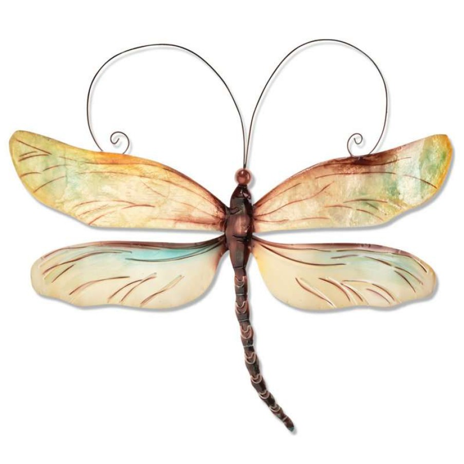 Wall Decor * | Best Sale Eangee Wall Dragonfly Pearl (M711046)