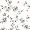 Wall Decor * | Deals Brewster Home Fashions Chesapeake By Brewster 3115-24482 Cyrus Black Floral Wallpaper